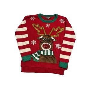 Christmas sweater. United States Sweaters Holiday. XS. Does have pilling.